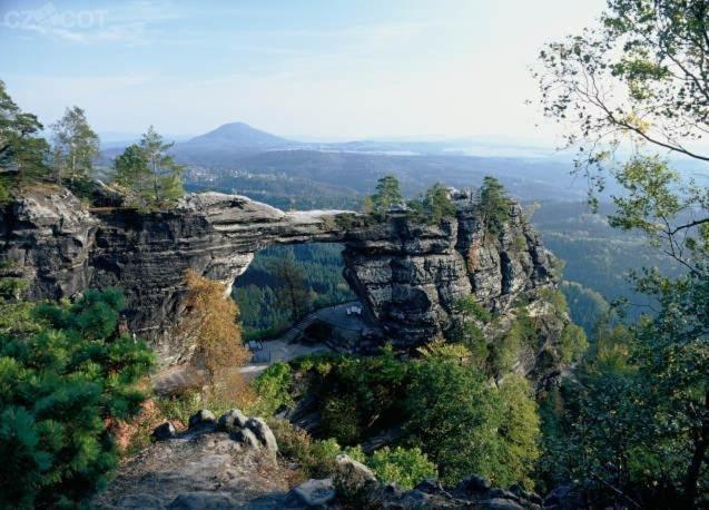 Penzion Oaza Hrensko Bagian luar foto