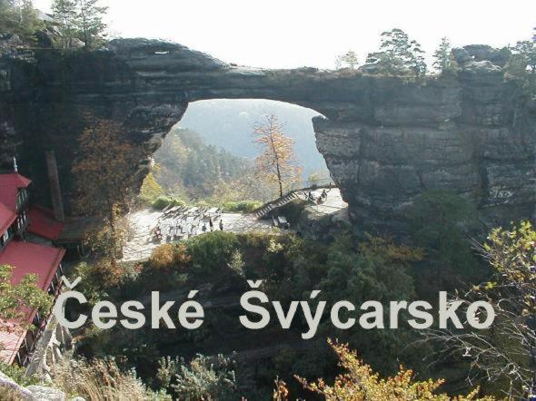 Penzion Oaza Hrensko Bagian luar foto