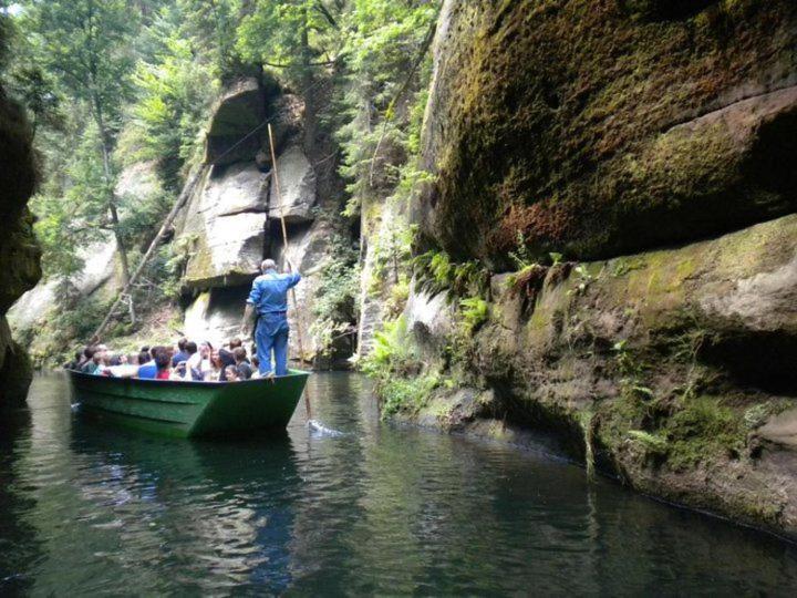 Penzion Oaza Hrensko Bagian luar foto